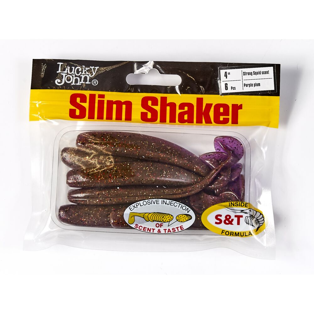 Виброхвосты съедоб. искусст. LJ Pro Series SLIM SHAKER 4in (10.00)/S13 6шт. Виброхвосты съедоб. искусст. LJ Pro Series SLIM SHAKER 4in (10.00)/S13 6шт.