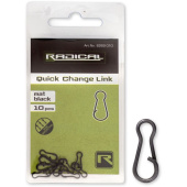 Застежки рыболовные Radical Quick Change Link mat black non reflective (10шт) Застежки рыболовные Radical Quick Change Link mat black non reflective (10шт)