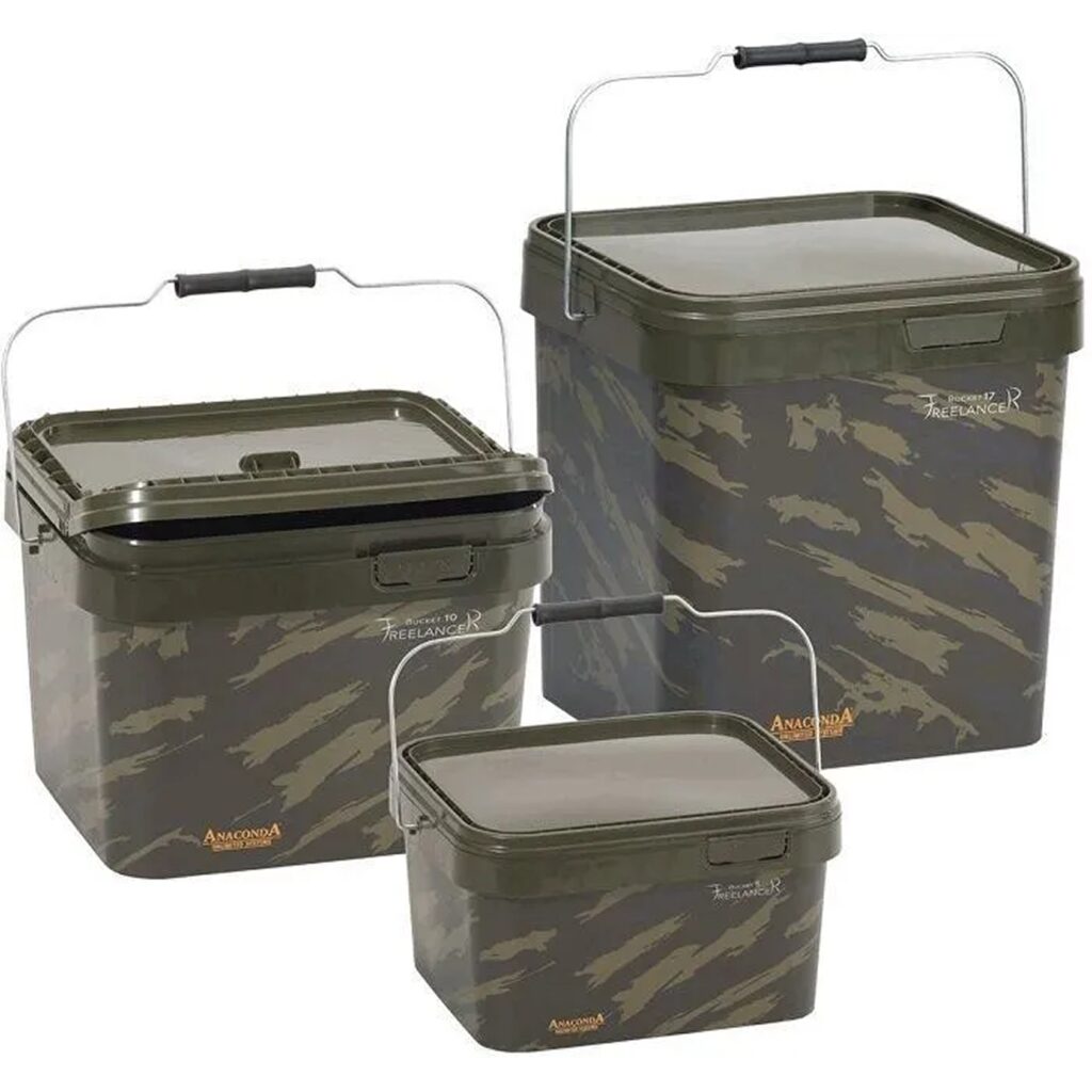 Ведро для прикормки ANACONDA FREELANCER Bucket Square 10L