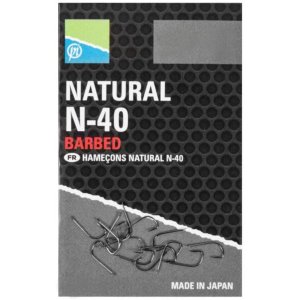 Крючки рыболовные Preston NATURAL N-40 №16 15 шт