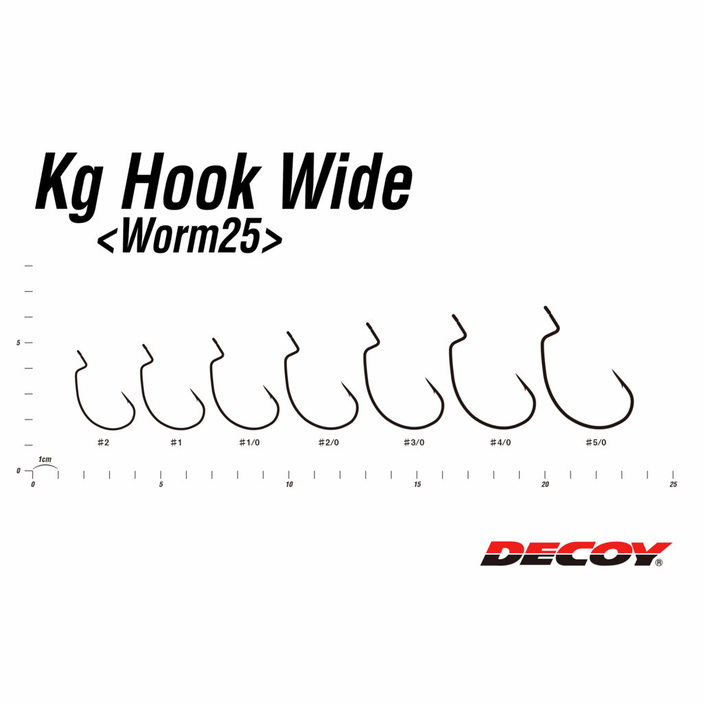 Крючок Decoy Worm 25 Hook Wide 2/0 Крючок Decoy Worm 25 Hook Wide 2/0
