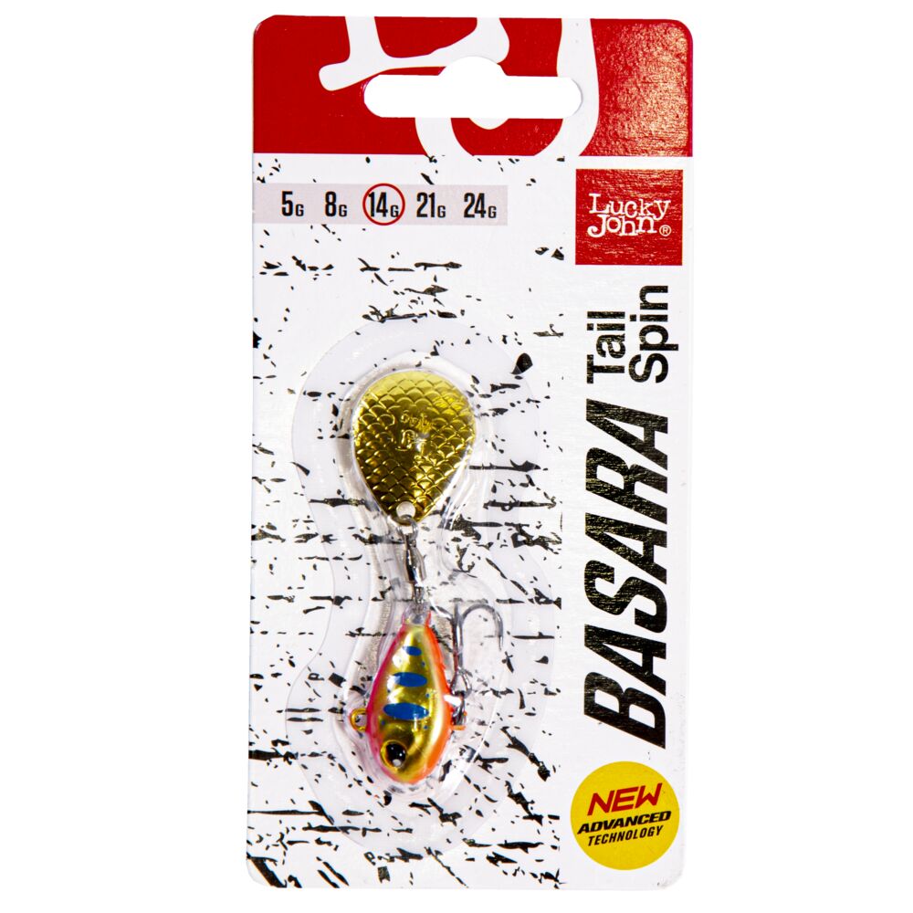 Тейл-спиннер Lucky John BASARA TAIL SPIN 14.0г 016 в блистере
