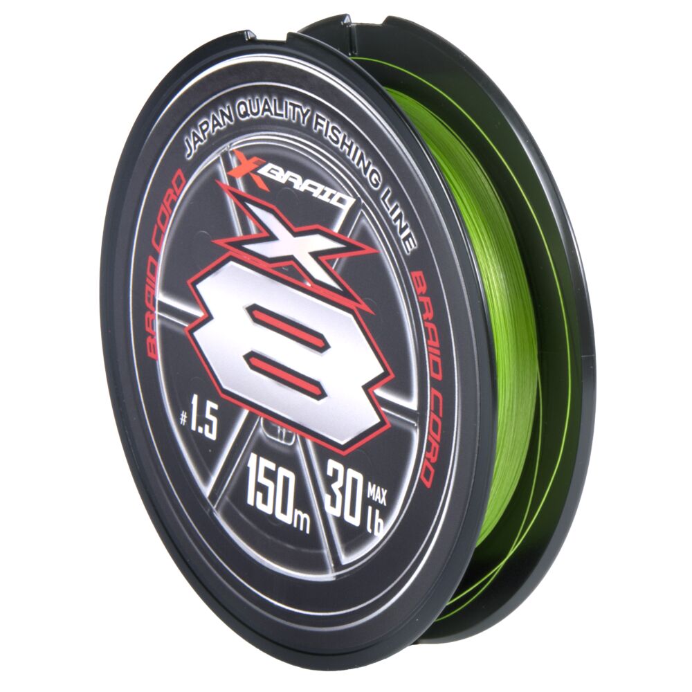 Шнур плетеный YGK X-BRAID BRAID CORD X8 150m-1.5/0,209 mm 30lb