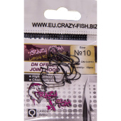 Офсетный крючок DN Offset Joint Hook размер 10 10шт. Офсетный крючок DN Offset Joint Hook размер 10 10шт.