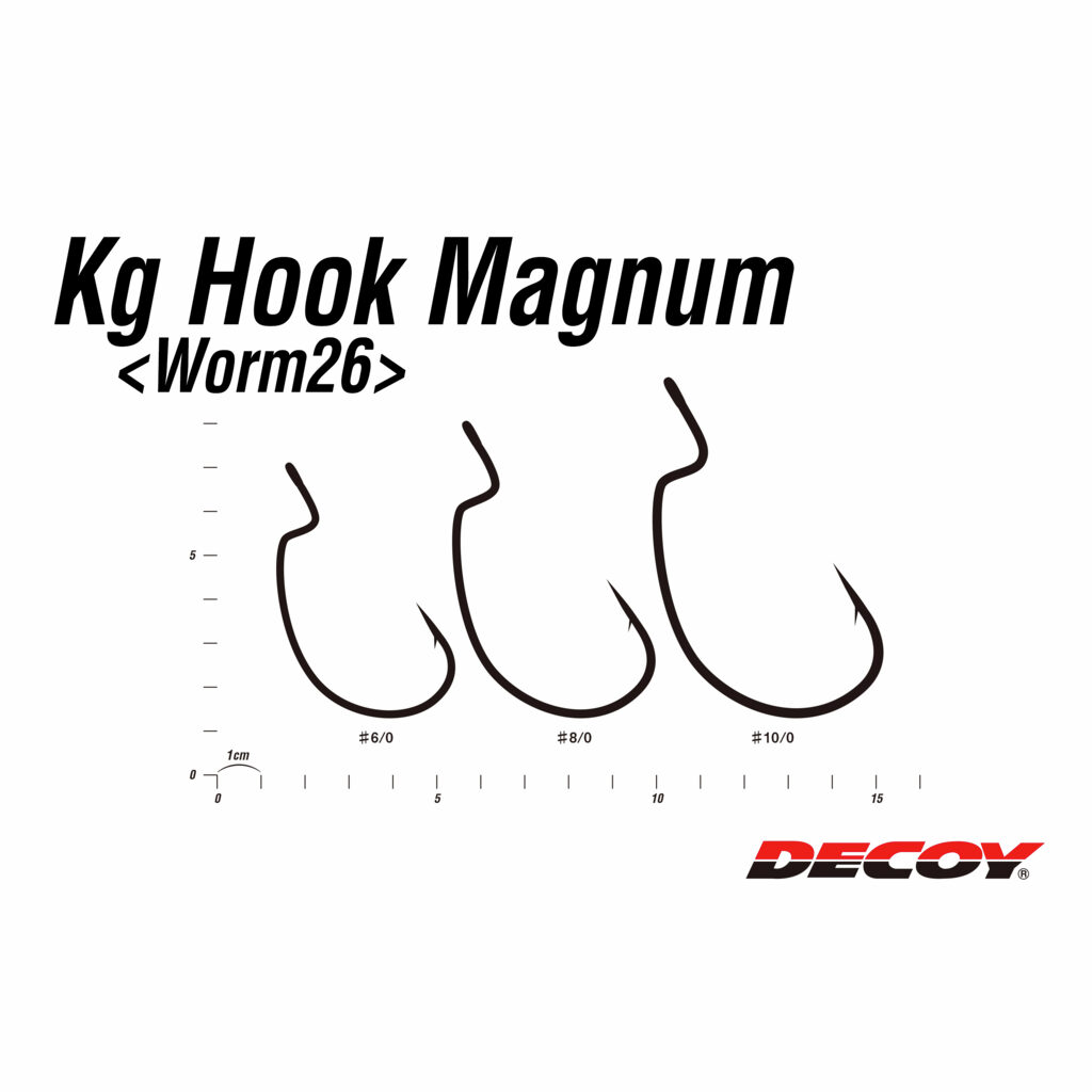 Крючок Decoy Worm 26 Hook Magnum 6/0