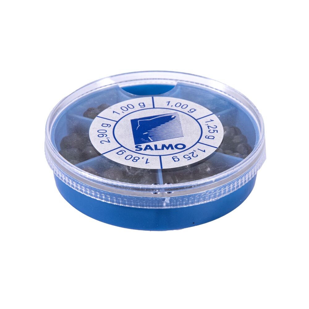Грузила Salmo ДРОБИНКА PL 6 секц. крупн. 120г набор