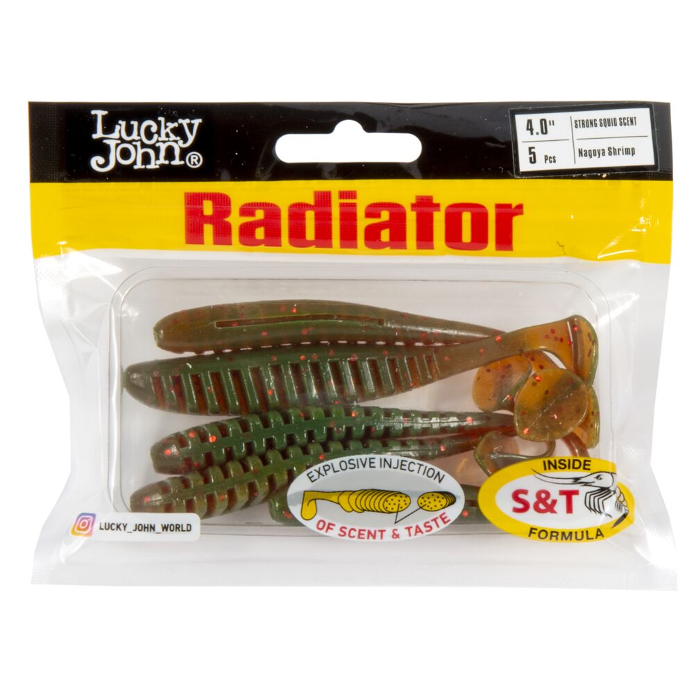 Виброхвосты съедоб. искусст. LJ Pro Series RADIATOR 4.0