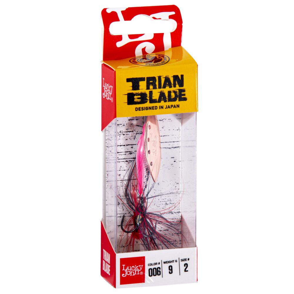 Блесна вращ. Lucky John TRIAN BLADE LONG 09.0г 006