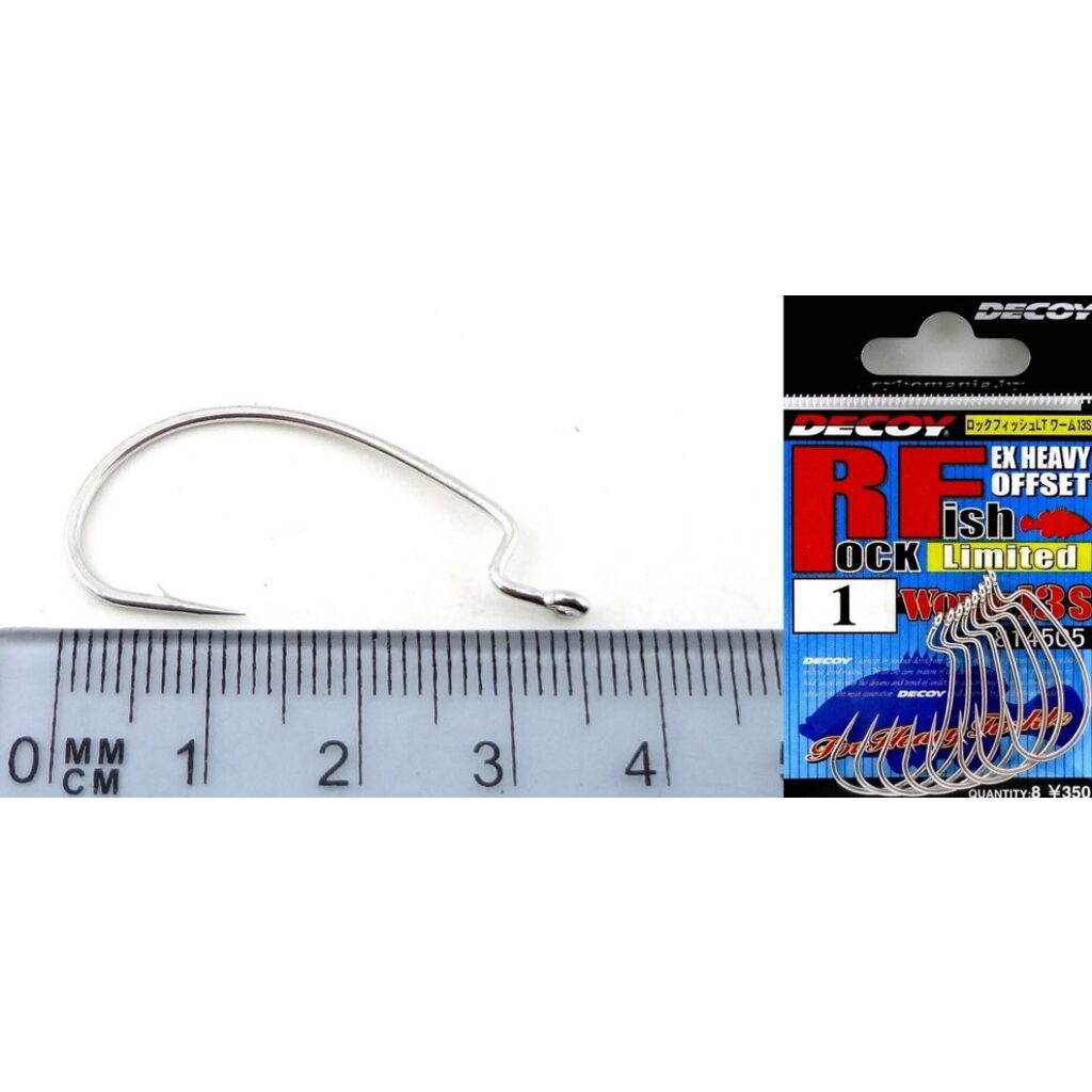 Крючок Decoy офсетный Worm 13S 
