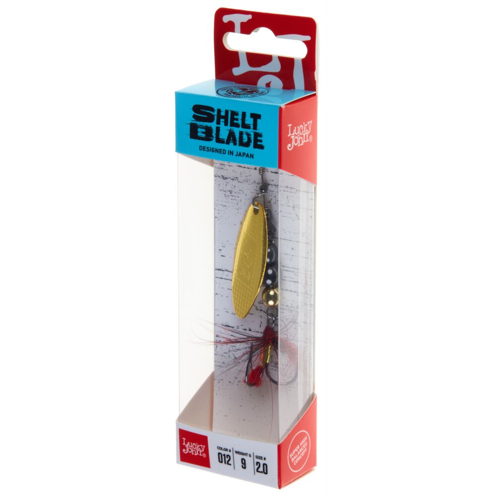 Блесна вращ. Lucky John SHELT BLADE 2 09.0г 012 в блистере