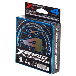 Шнур плетёный YGK X-BRAID UPGRADE X4 150m, PE 0.2, 0.074mm