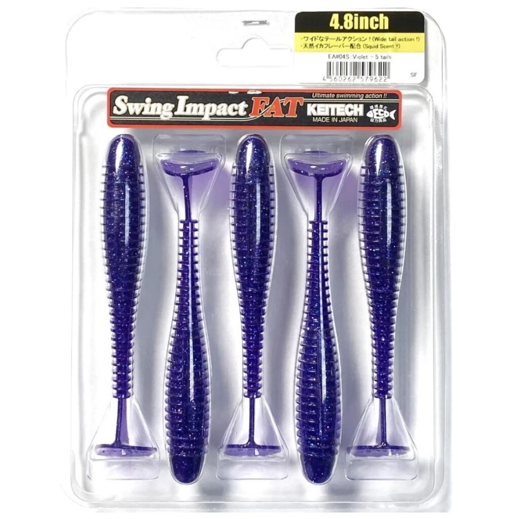 Приманка силиконовая Keitech Swing Impact Fat 4.8