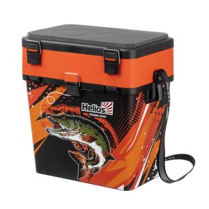 Ящик рыб.зим. HELIOS PIKE оранжевый HS-IML-19-O