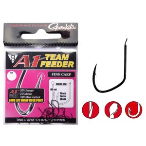Крючки рыболовные Gamakatsu A1 Team Feeder Fine Carp 06