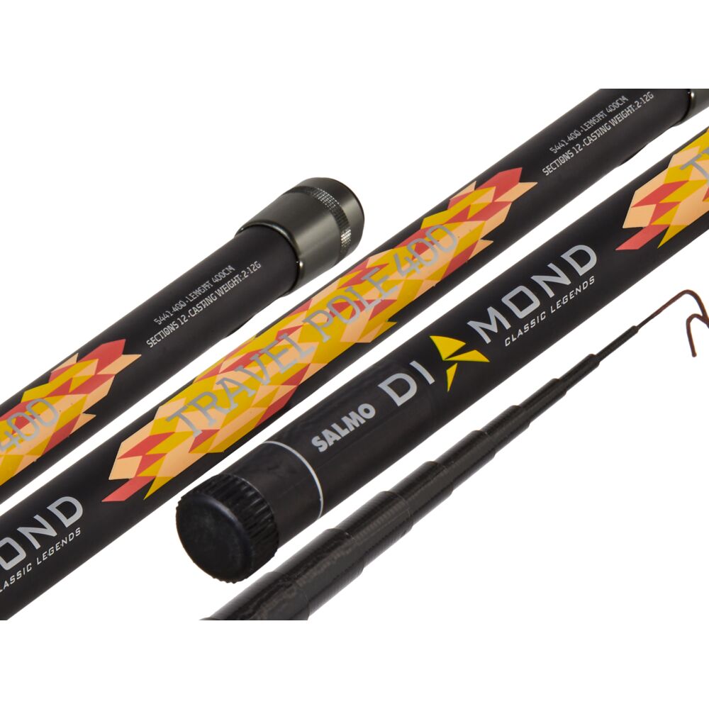 Удилище попл. без кол. Salmo Diamond TRAVEL POLE 4.01 Удилище попл. без кол. Salmo Diamond TRAVEL POLE 4.01