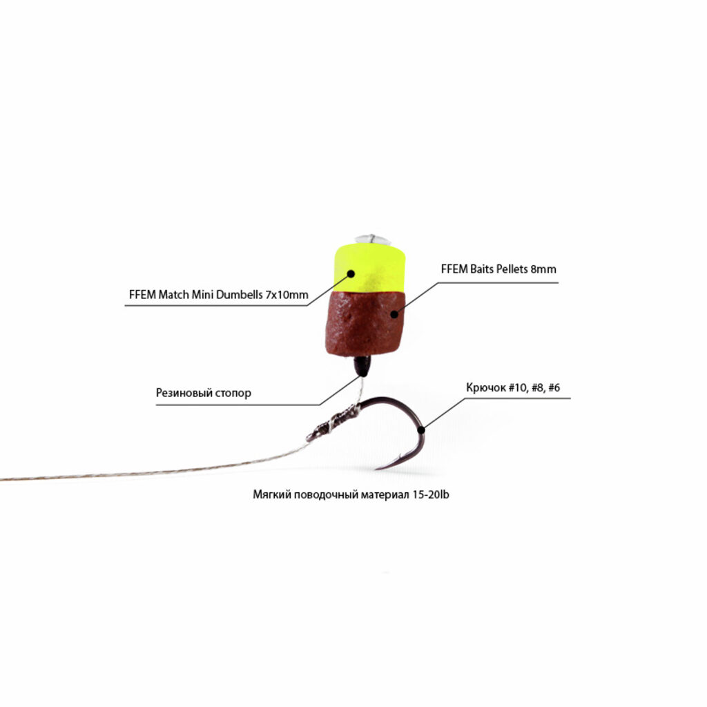 Насадочные бойлы FFEM Pop-Up Match Mini Pineapple 7x10mm Насадочные бойлы FFEM Pop-Up Match Mini Pineapple 7x10mm