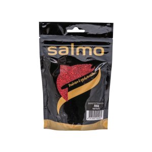 Прикормка рыболовная Salmo Микрогранула лещевая красная (мотыль) 200 гр