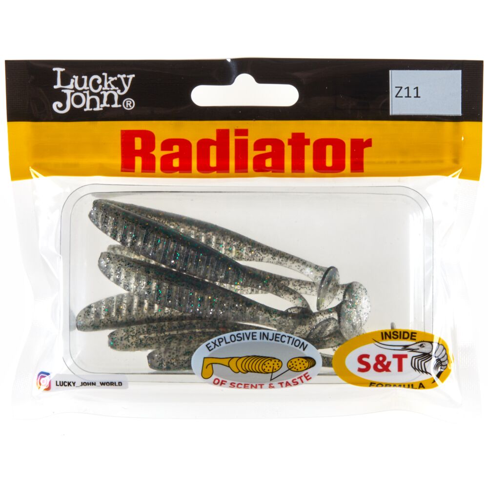 Виброхвосты съедоб. искусст. LJ Pro Series RADIATOR 3.0in (07.50)/Z11 7шт