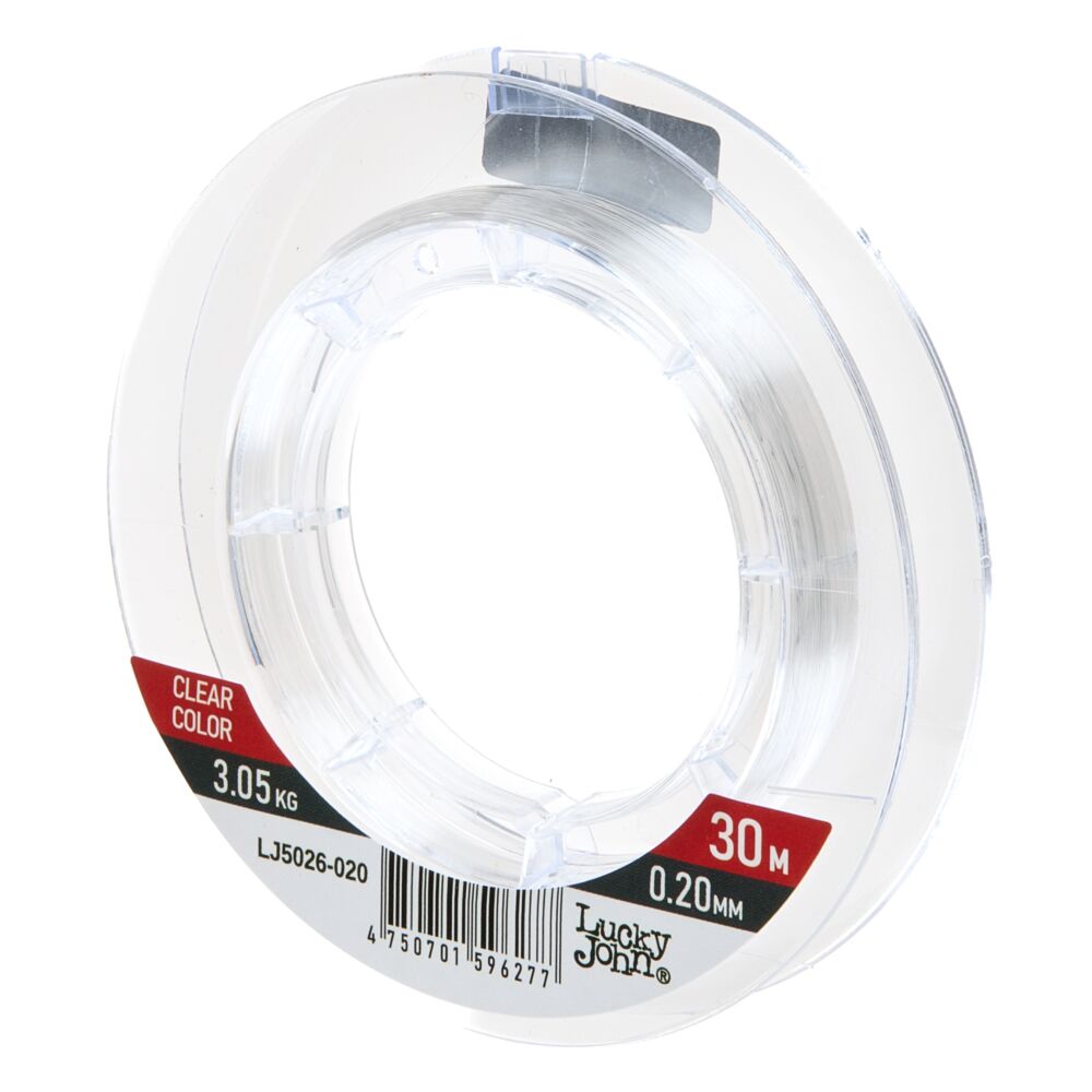 Леска моно. Lucky John ICE SOFT FLUOROCARBON 030/020