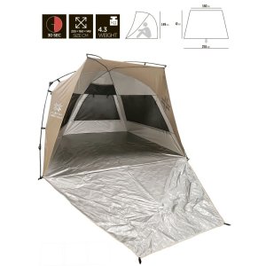 Палатка автомат. пляжная Norfin SUMMER SILVER NF