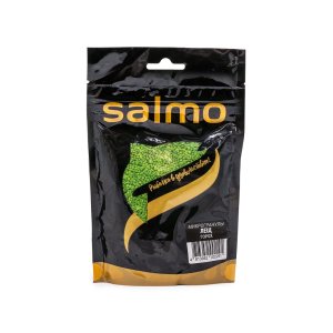 Прикормка рыболовная Salmo Микрогранула лещевая зеленая (горох) 200 гр
