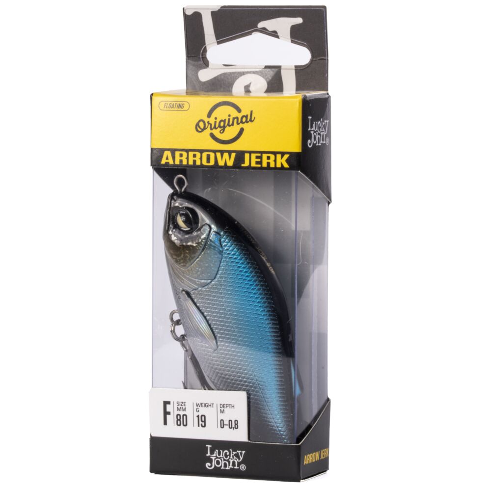 Воблер плав. LJ Origina ARROW JERK F 08.00/001 Воблер плав. LJ Origina ARROW JERK F 08.00/001