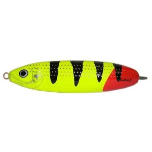 Блесна незац. Rapala Weedless Minnow Spoon 22.0гр.,цв.Finnish Yellow Red Tiger