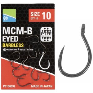 Крючки рыболовные Preston MCM-B SIZE 10 EYED