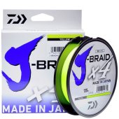 Плетеный шнур Daiwa J-Braid X4E 0,21mm yellow Плетеный шнур Daiwa J-Braid X4E 0,21mm yellow