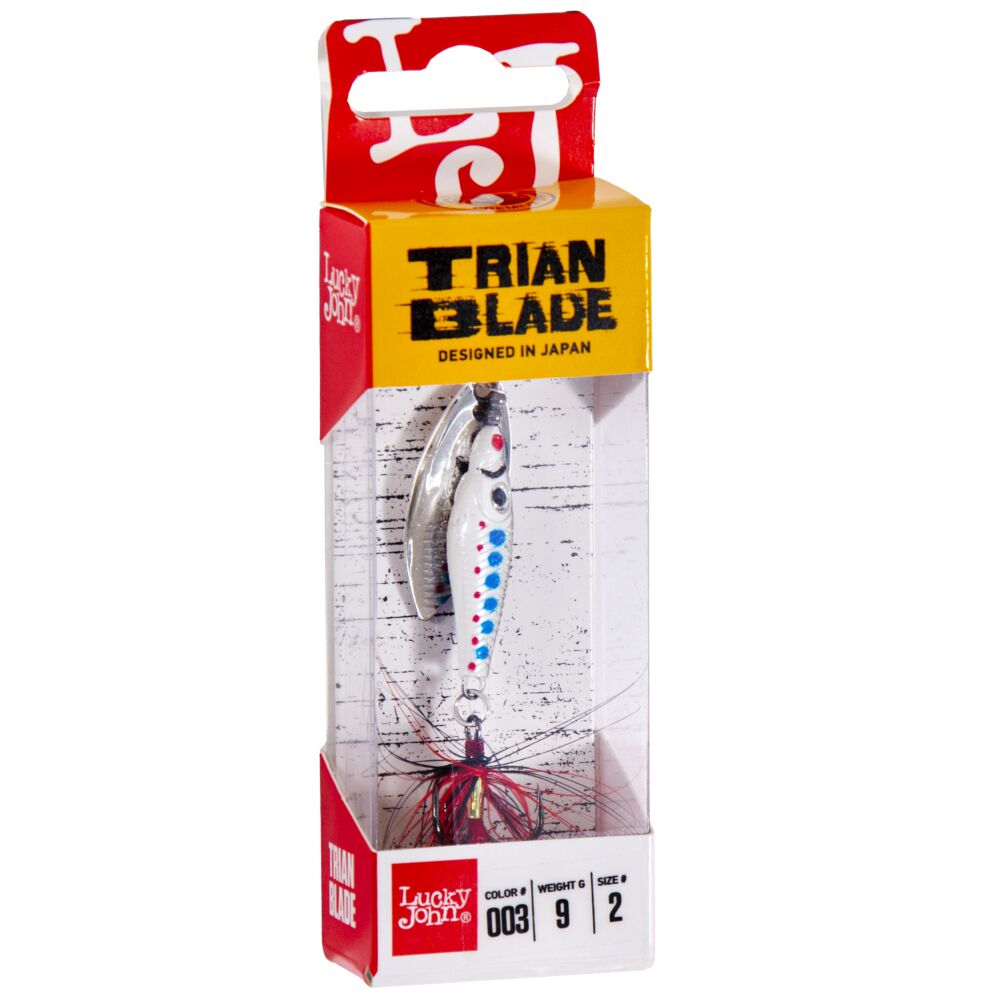 Блесна вращ. Lucky John TRIAN BLADE LONG 09.0г 003