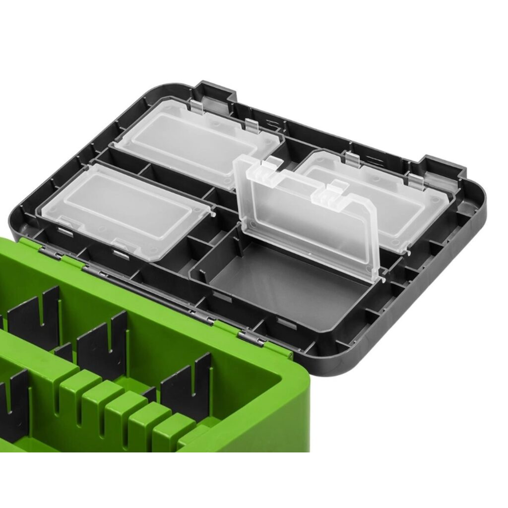 Ящик рыб.зим. HELIOS серый/салатовый HS-IB-19-GG