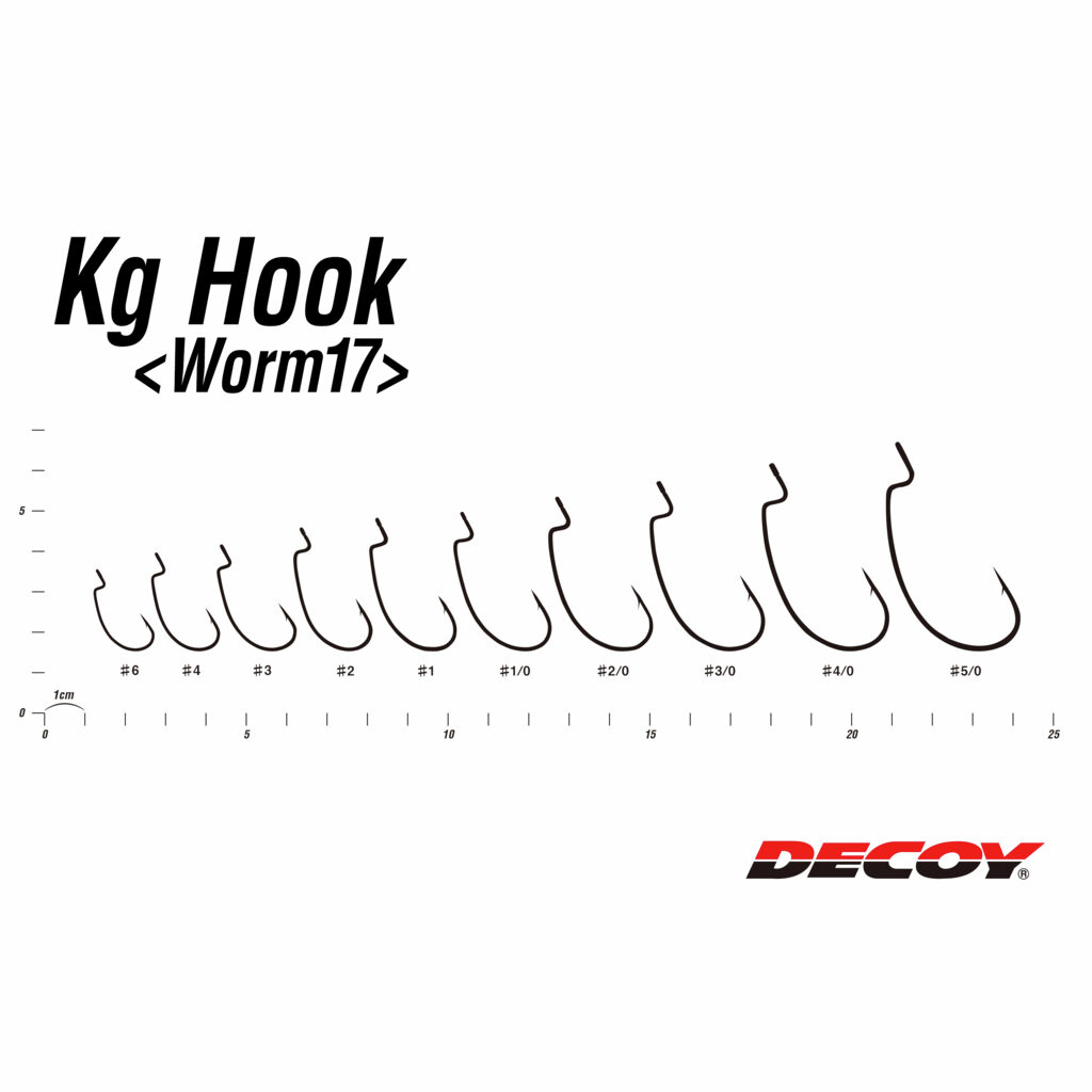 Крючок Decoy Kig Hook Worm 17-1 Крючок Decoy Kig Hook Worm 17-1