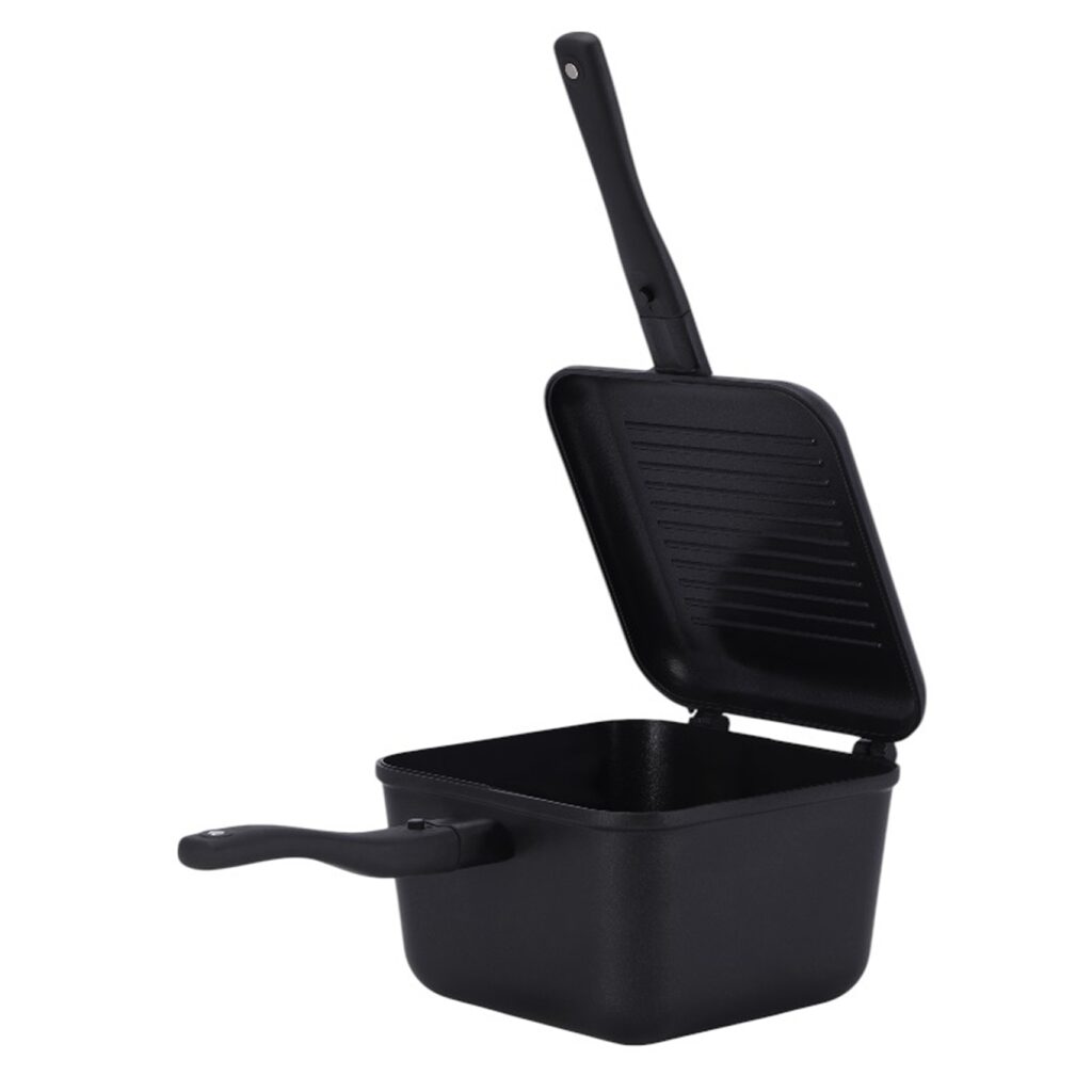 Кастрюля и сковородка-гриль LOGIC CARP DOUBLE FRYPAN 5 л