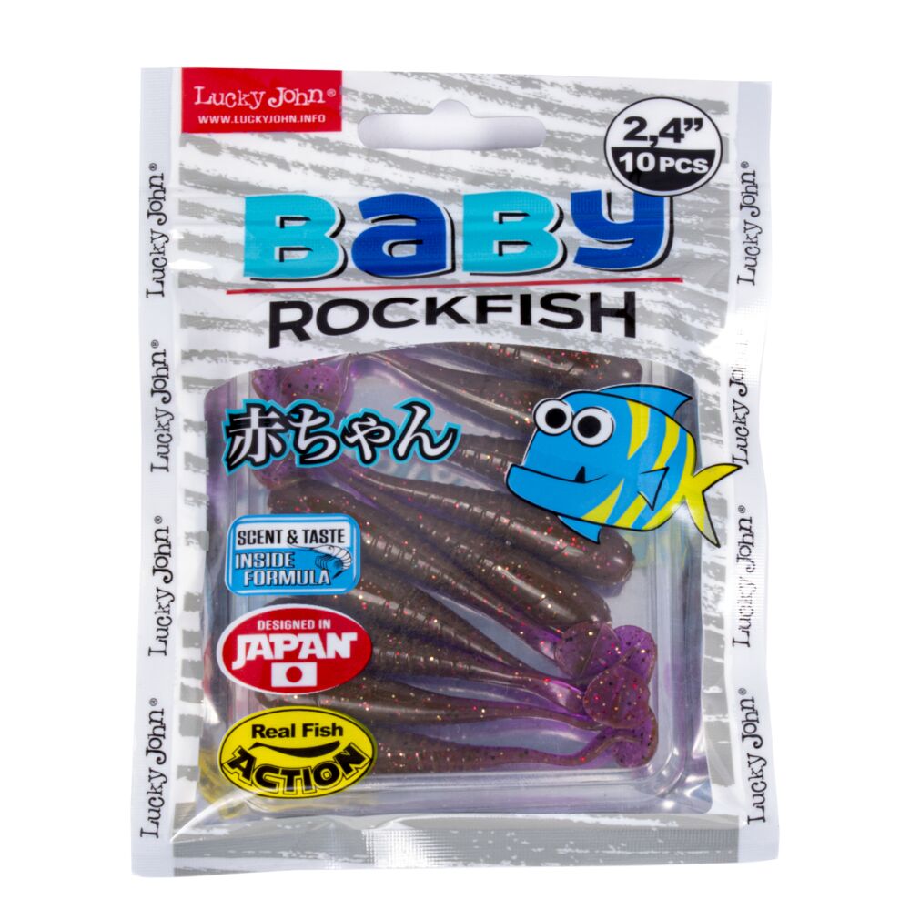 Виброхвосты съедоб. искусст. LJ Pro Series BABY ROCKFISH 2,4in(06.10)/S13 10шт. Виброхвосты съедоб. искусст. LJ Pro Series BABY ROCKFISH 2,4in(06.10)/S13 10шт.