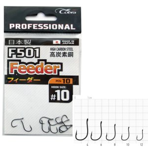 Крючки Cobra Pro FEEDER сер.F501 разм.004 10шт.