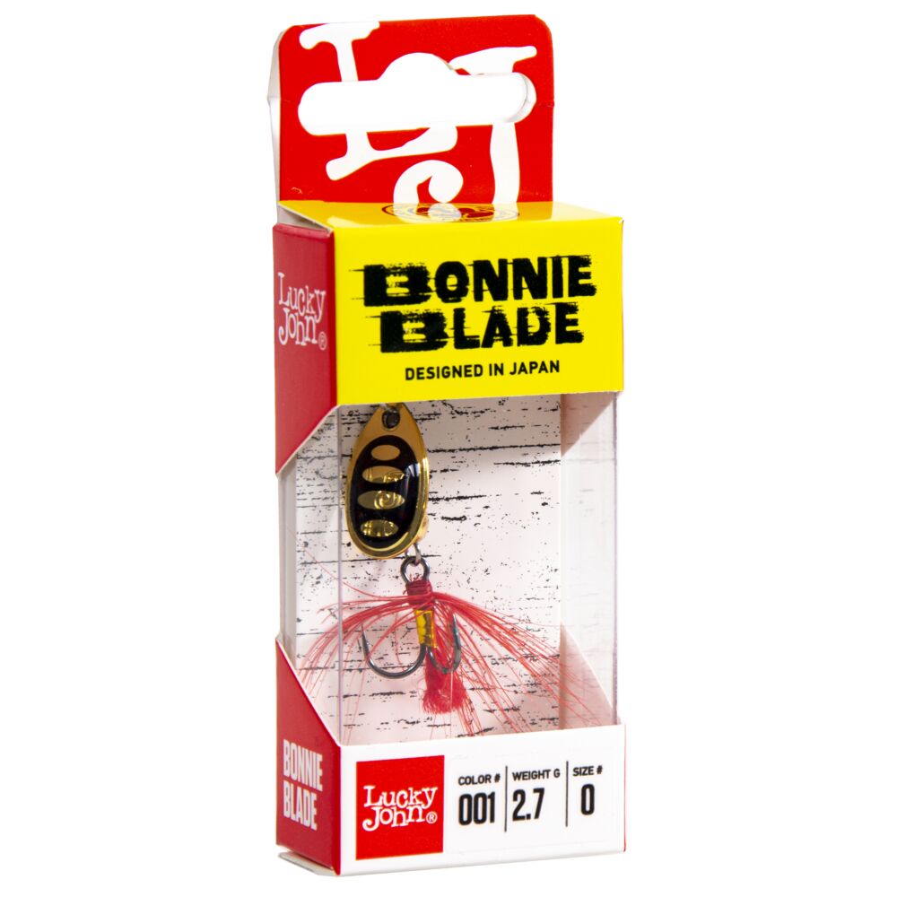 Блесна вращ. Lucky John BONNIE BLADE 00 02.7г 001 в блистере
