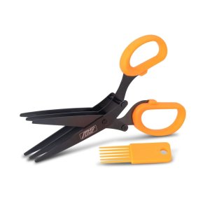 Ножницы рыболовные MS-Range Titanium Coated Worm Scissor 3 Blades 19cm