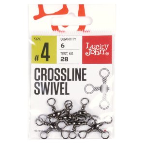 Вертлюги трехстор. LJ Pro Series CROSSLINE SWIVEL 004 6шт.