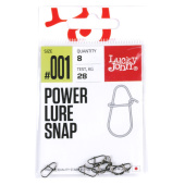 Застежки LJ Pro Series Power Lure SNAP 001 8шт. Застежки LJ Pro Series Power Lure SNAP 001 8шт.