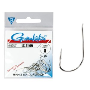 Крючки рыболовные Gamakatsu LS-2110N HOOKS NICKEL 