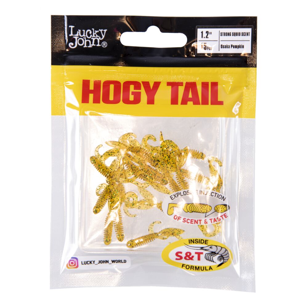 Твистеры съедоб. искусст. LJ Pro Series HOGY TAIL 1,2in (03.05)/PA19 15шт.