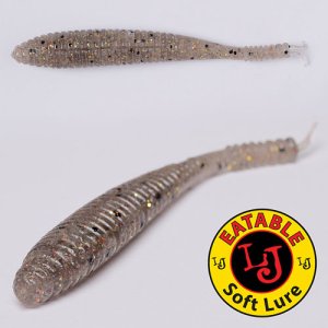 Черви съедобные искусственные LJ Pro Series S-SHAD 09.60/S02 5шт.