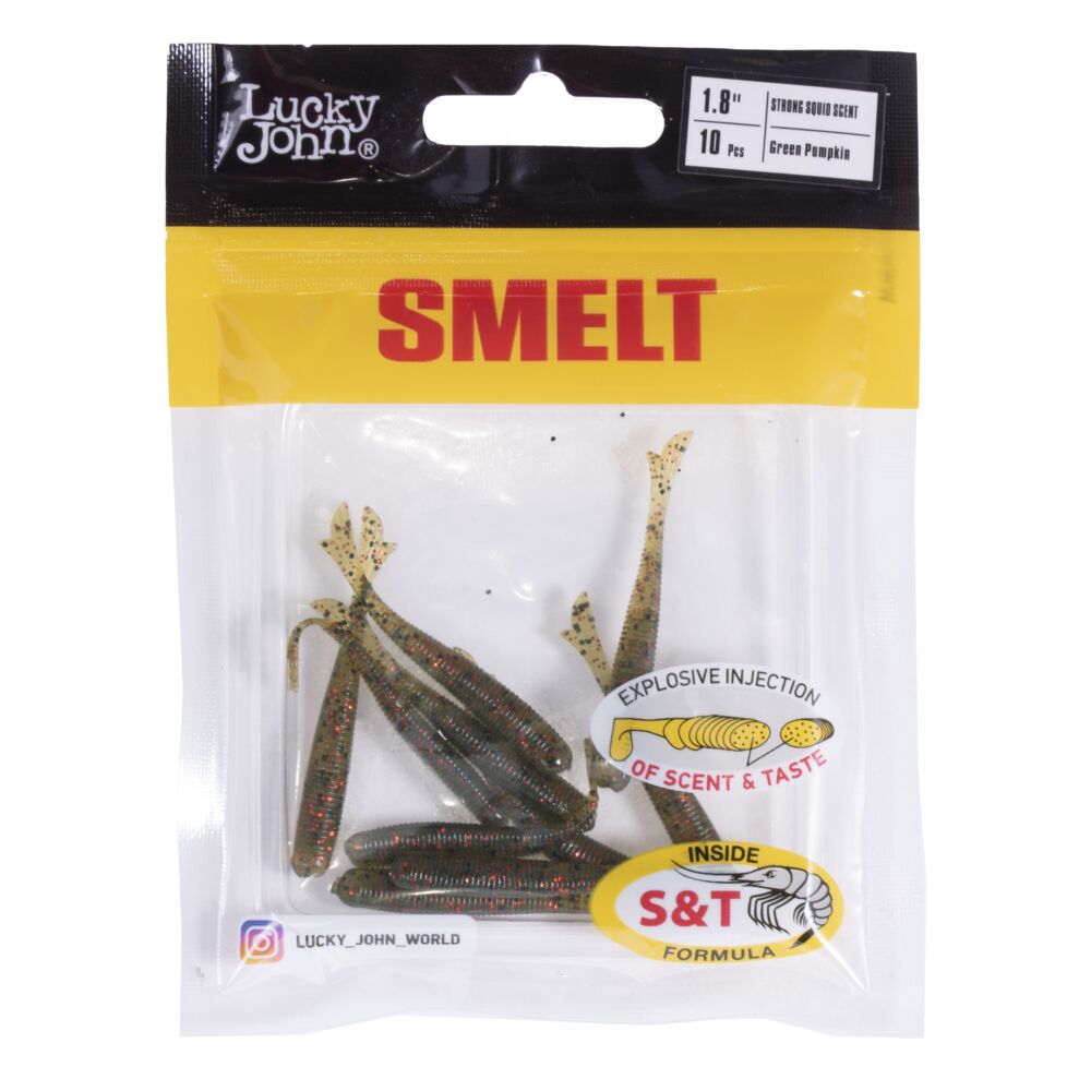 Слаги съедобные искусственные LJ Pro Series SMELT 1,8in (04.60)/PA03 10шт.