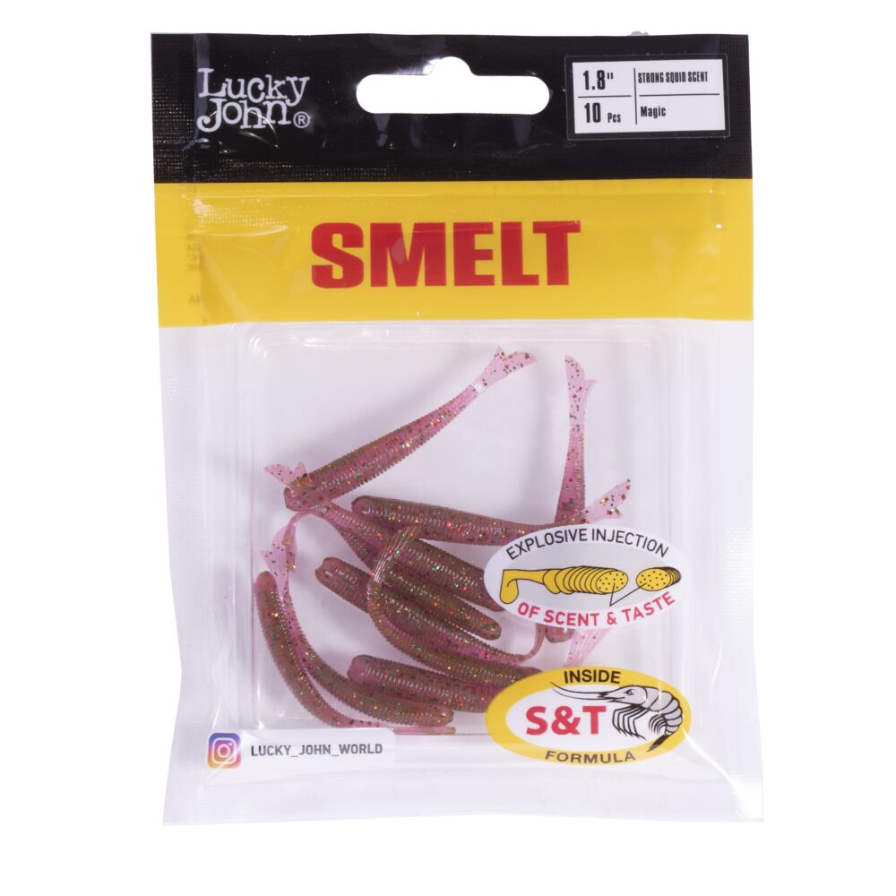 Слаги съедобные искусственные LJ Pro Series SMELT 1,8in (04.60)/S14 10шт.