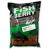 Пеллетс быстрорастворимый FISHBERRY слива 8мм - 1 кг