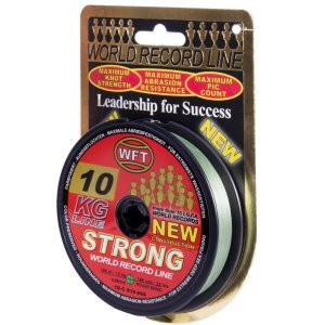 Плетеный шнур WFT NEW 10KG Strong green 150m