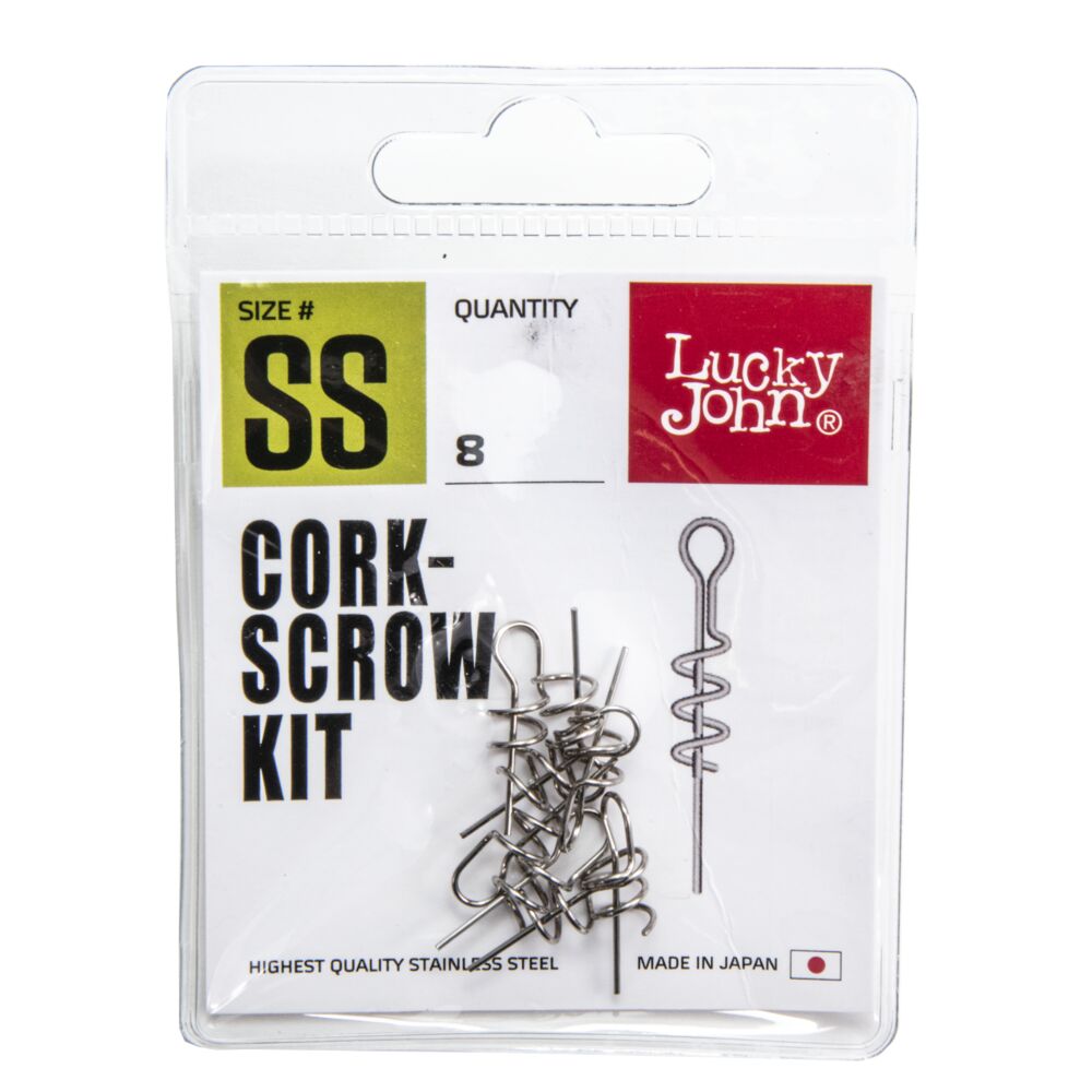 Lucky John Pro Series CORKSCROW KIT SS Lucky John Pro Series CORKSCROW KIT SS