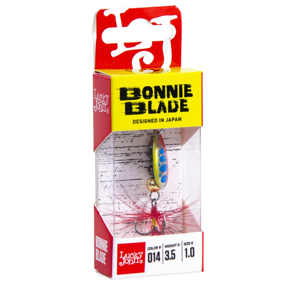 Блесна вращ. Lucky John BONNIE BLADE 01 03.5г 014 в блистере