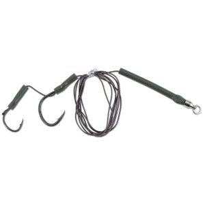 Готовая оснастка для ловли сома UNI CAT SX-67 Hair Rig 4/0 + 2/0 95kg