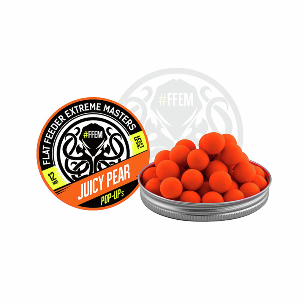 Насадочные бойлы FFEM Pop-Up Juicy Pear 12mm Насадочные бойлы FFEM Pop-Up Juicy Pear 12mm